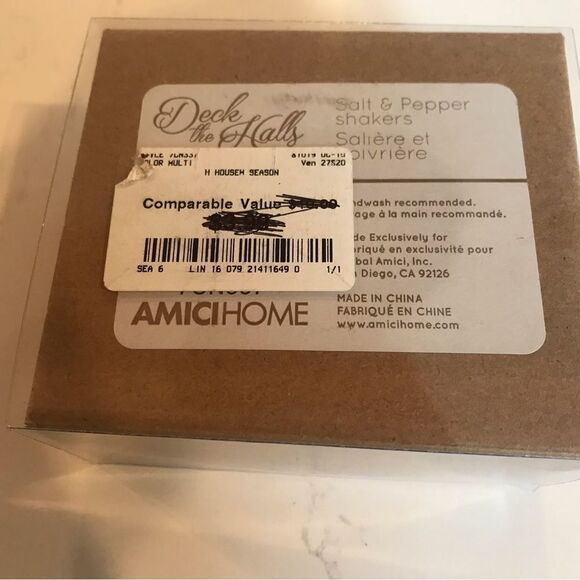 NWT Santa and Mrs Claus shakers and artist signed ceramic birdhouse ornament - Picture 12 of 13